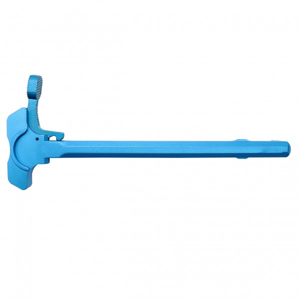 AR-15 Battle Hammer Charging Handle Assembly w/ Oversized Latch -Blue 